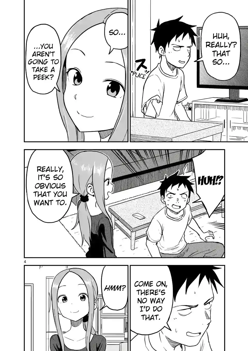 Karakai Jouzu no (Moto) Takagi-san Chapter 91 4